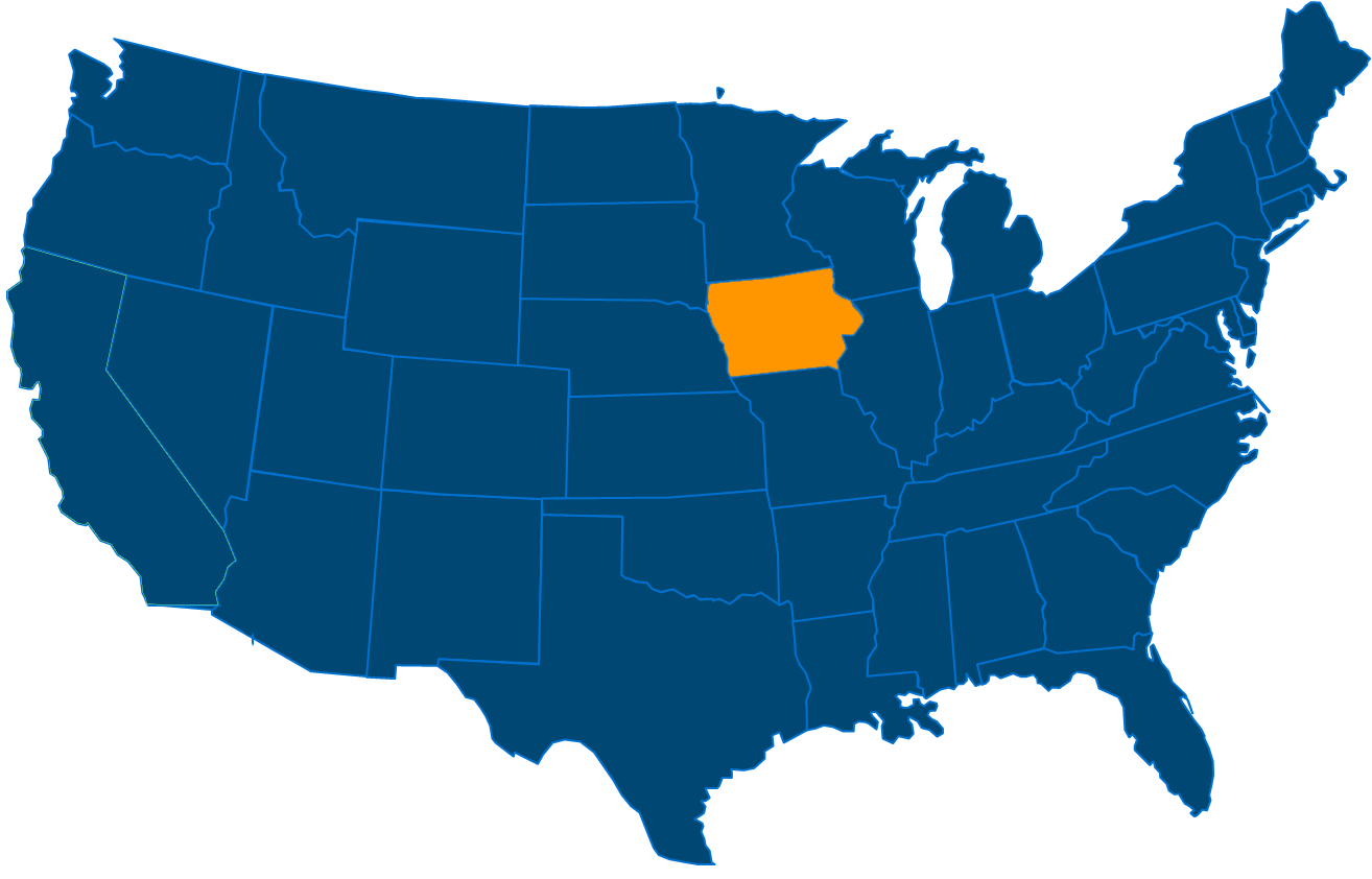 Cost chart for an access control system in Iowa